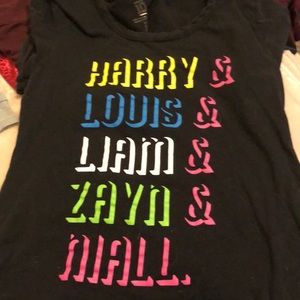 One direction merch shirt